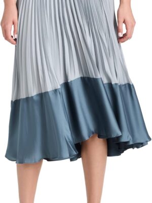 Women's Pleated Flounce Skirt