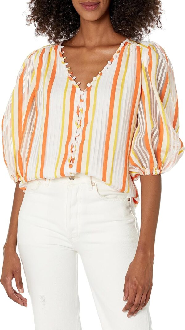 Women's Button Front Blouse