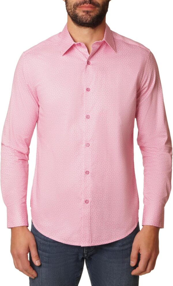 Men's  Long-Sleeve Button-Down Shirt